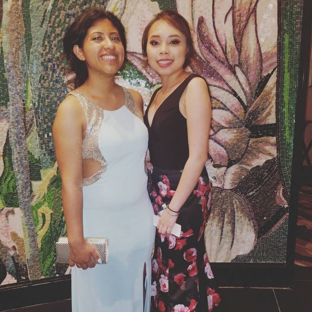 CUT OUT PROM DRESS